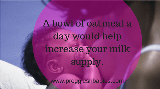 How to increase your milk supply with a bowl of oatmeal (2)
