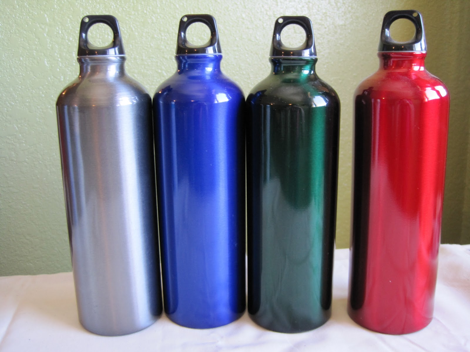 Water bottles