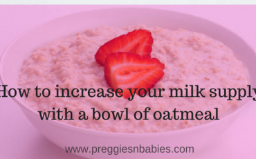 How to increase your milk supply with a bowl of oatmeal